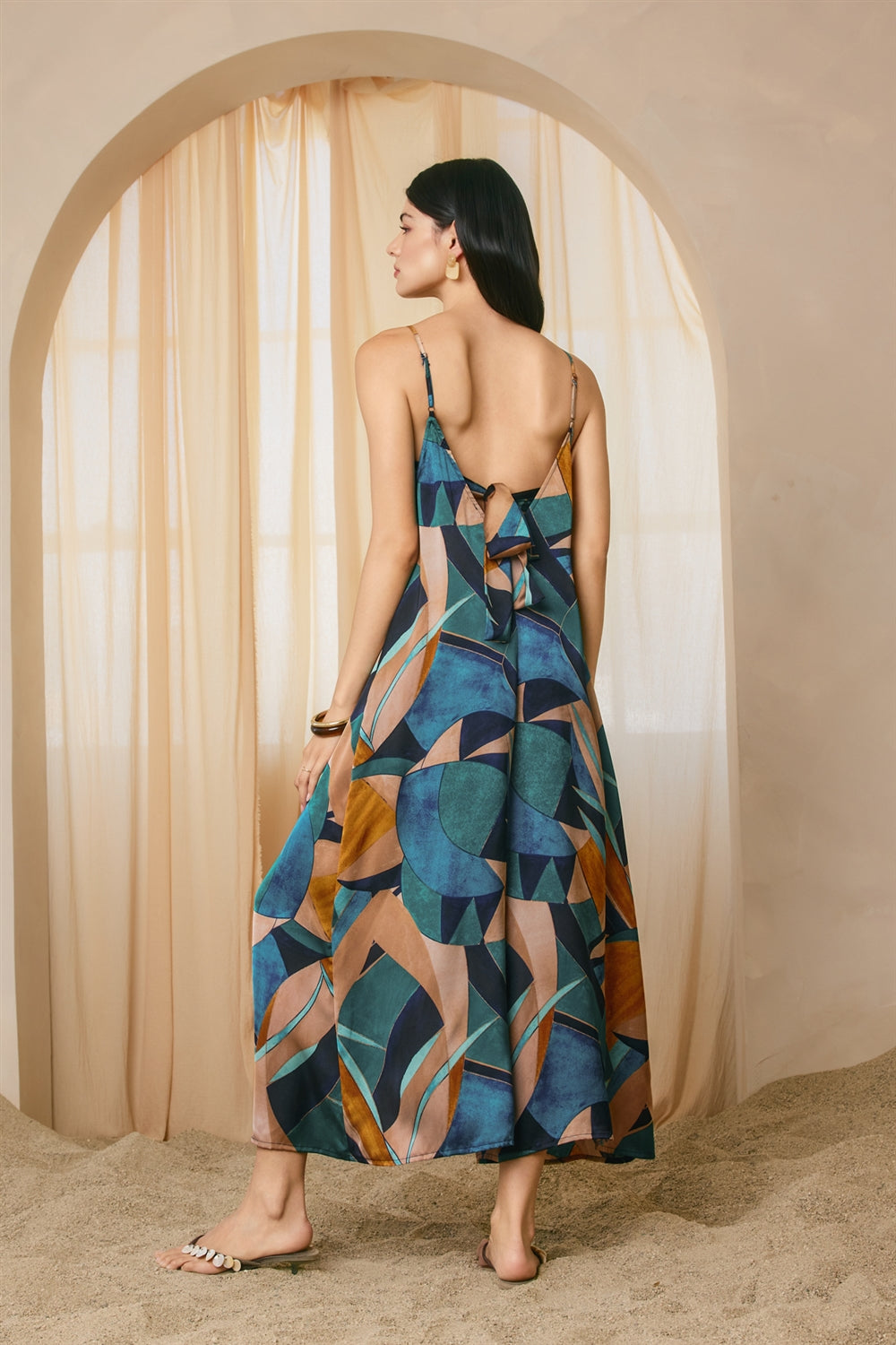 Abstract Jumpsuit