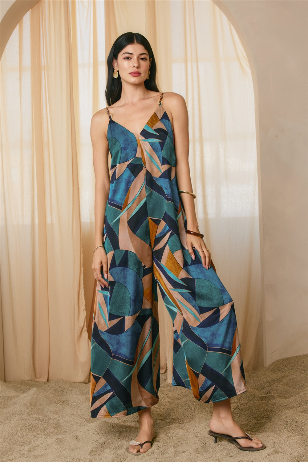 Abstract Jumpsuit