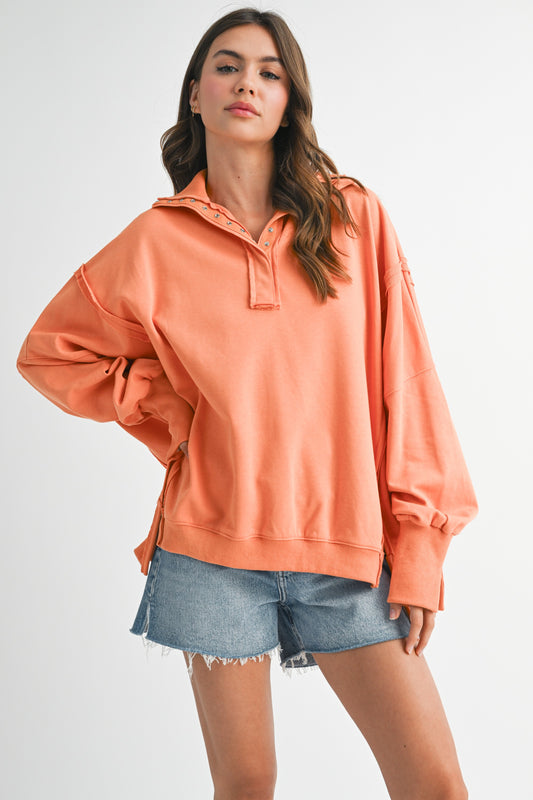 Henley Sweatshirt