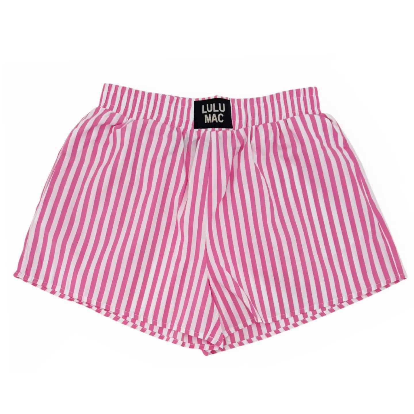 Lulu Mac Pink Stripe Shorts