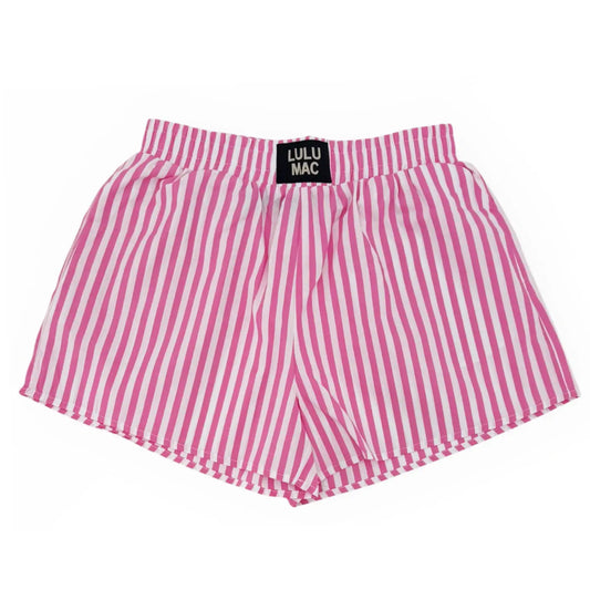 Lulu Mac Pink Stripe Shorts