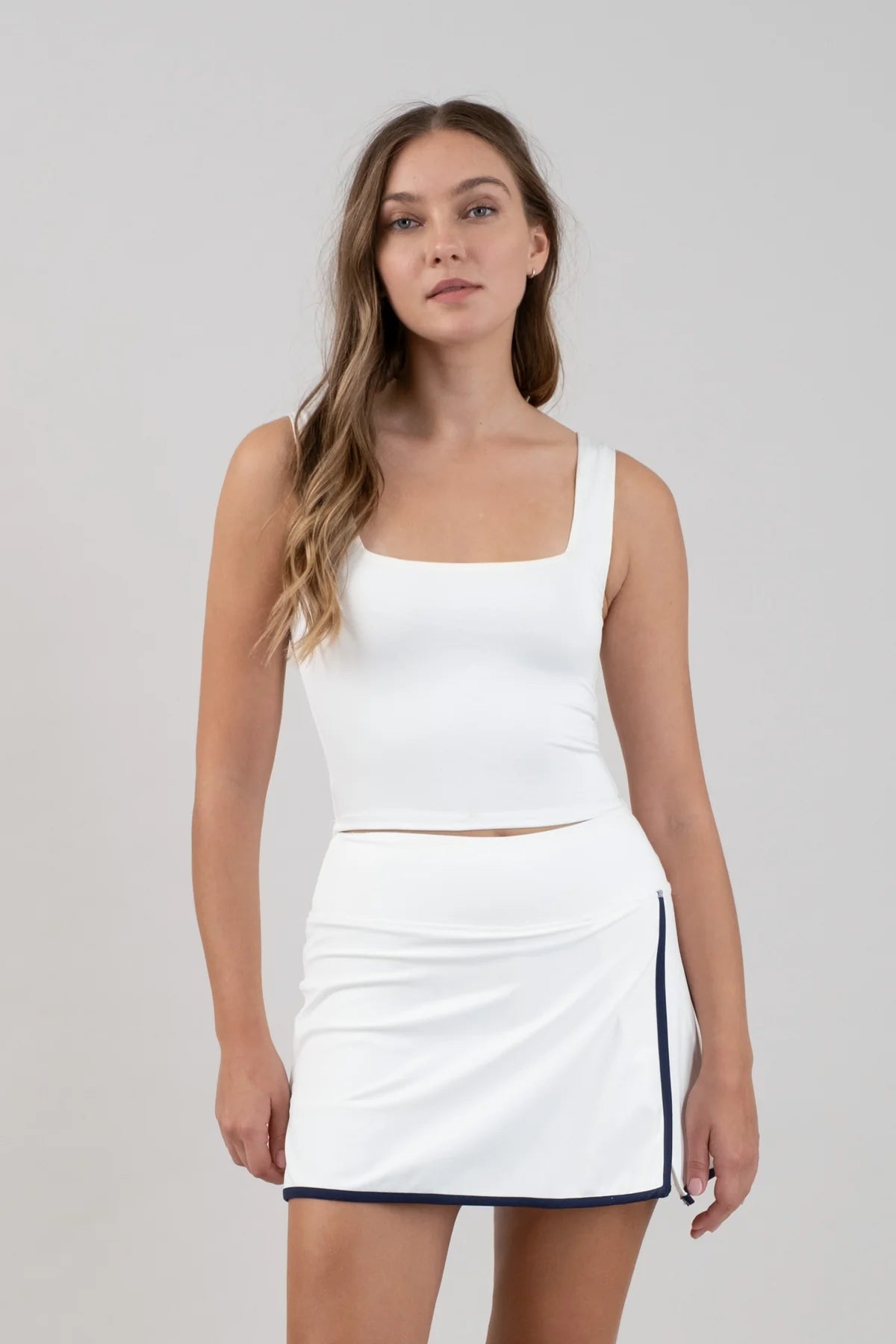 Reversible Cropped Tank